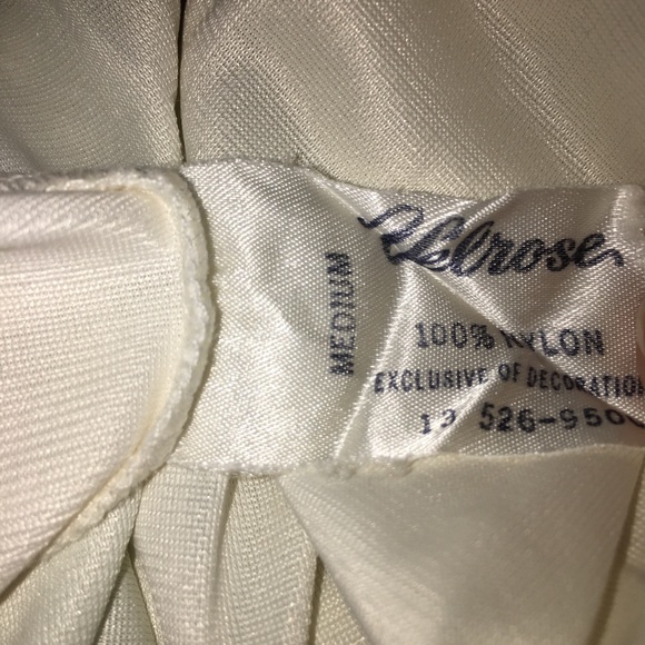 Vintage Velrose super long Lace half slip Medium - Picture 8 of 10